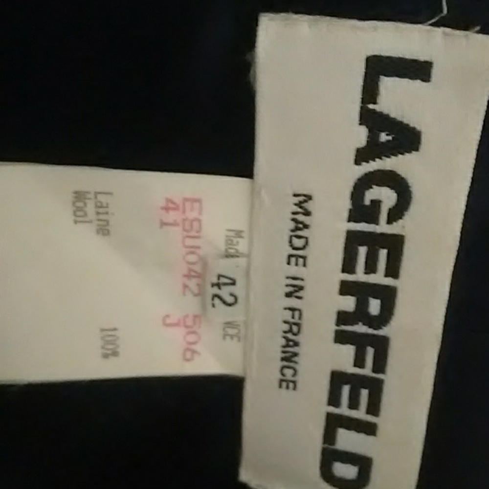 Vintage Karl Lagerfeld women's pant suit - Picture 4 of 6